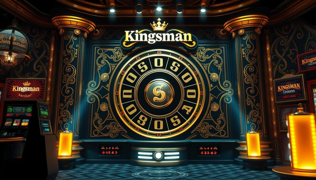 กราฟิก 4K เกมสล็อต Kingsman PG