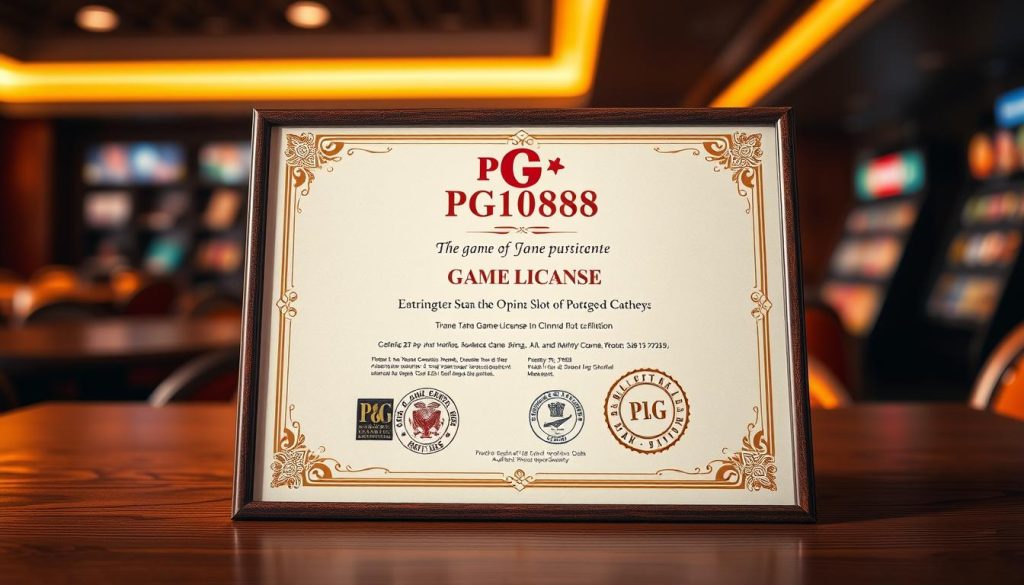 ใบอนุญาตเกม PG King88